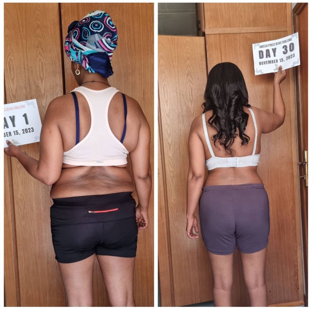 Hiwot Admasu Transformation Back